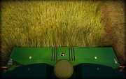 John Deere windrower detail