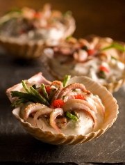 Octopus appetizer