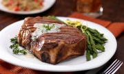 Beef bone in strip steak