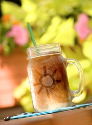 Sunny iced coffee