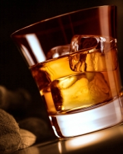 Bourbon on the rocks