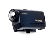 Midland XTC-300 action camera with a lens and mounting bracket.